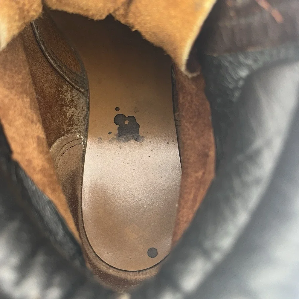 Red Wing Boots Women's 8B Brown Leather Hard Toe‎ Safety Work Utility 39506